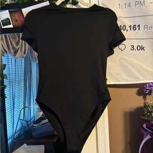 Black shein bodysuit.